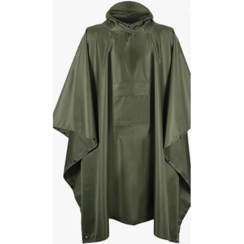 Водоотпорен пончо - мантил за дожд за мажи и жени за повеќекратна употреба, за велосипед, кампување, пешачење
